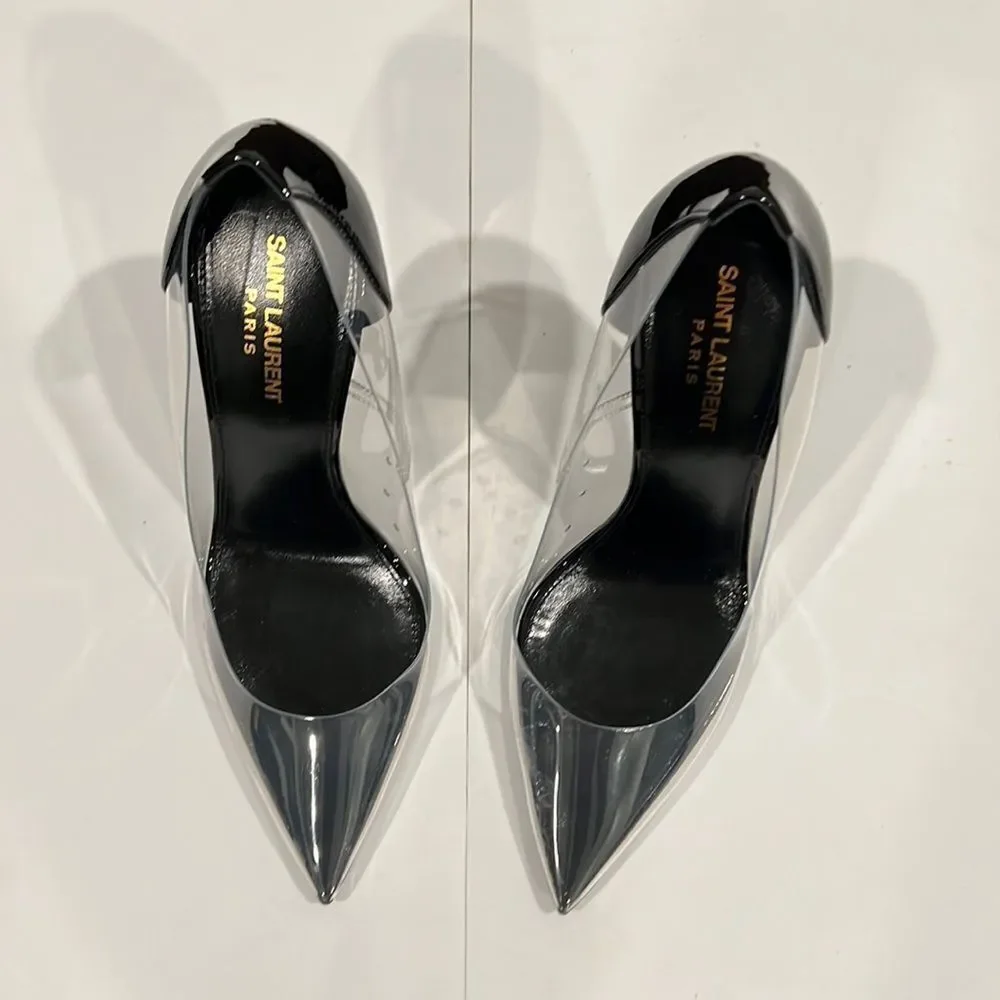 Brand new Saint Laurent

Opyum Pumps In Tpu And Patent Leather With Black Heel - Picture 4 of 7
